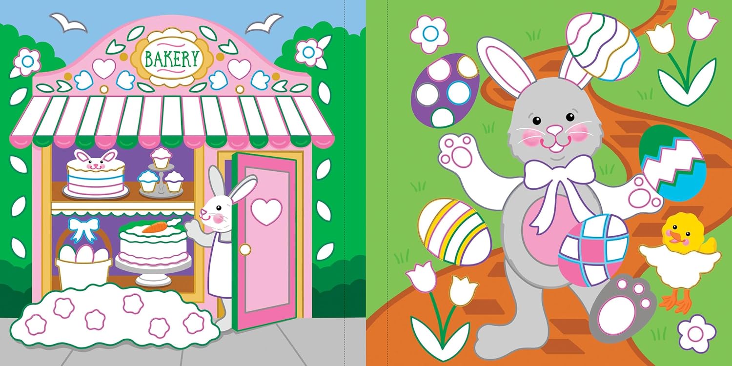 Easter Color-By-Foil Sticker Book by Peter Pauper Press 9781441344571_4