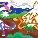 Dinosaurs Color-By-Dots Sticker Book by Peter Pauper Press 9781441344595_4