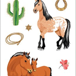 Horses Stickers 9781441344601