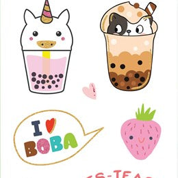 Bubble Tea Stickers 9781441344625
