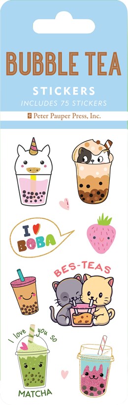 Bubble Tea Stickers 9781441344625