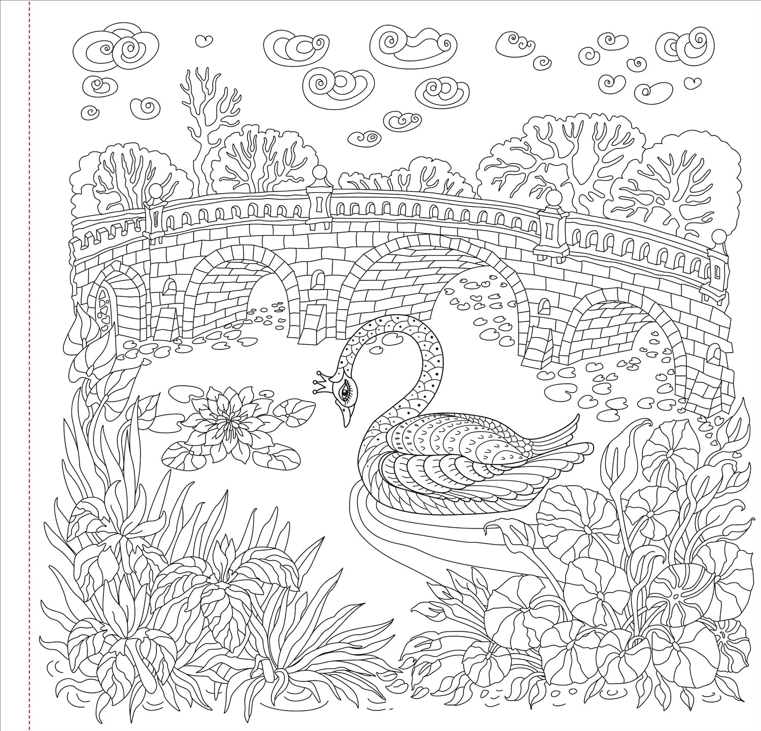 Enchanted Kingdom Adult Coloring Book by Peter Pauper Press, Inc. 9781441344694_4