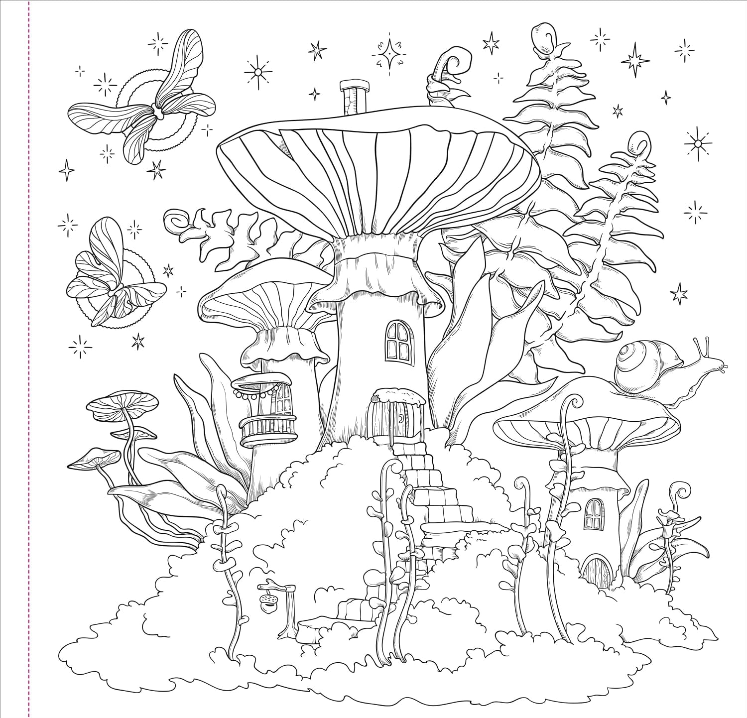 Enchanted Kingdom Adult Coloring Book by Peter Pauper Press, Inc. 9781441344694_5