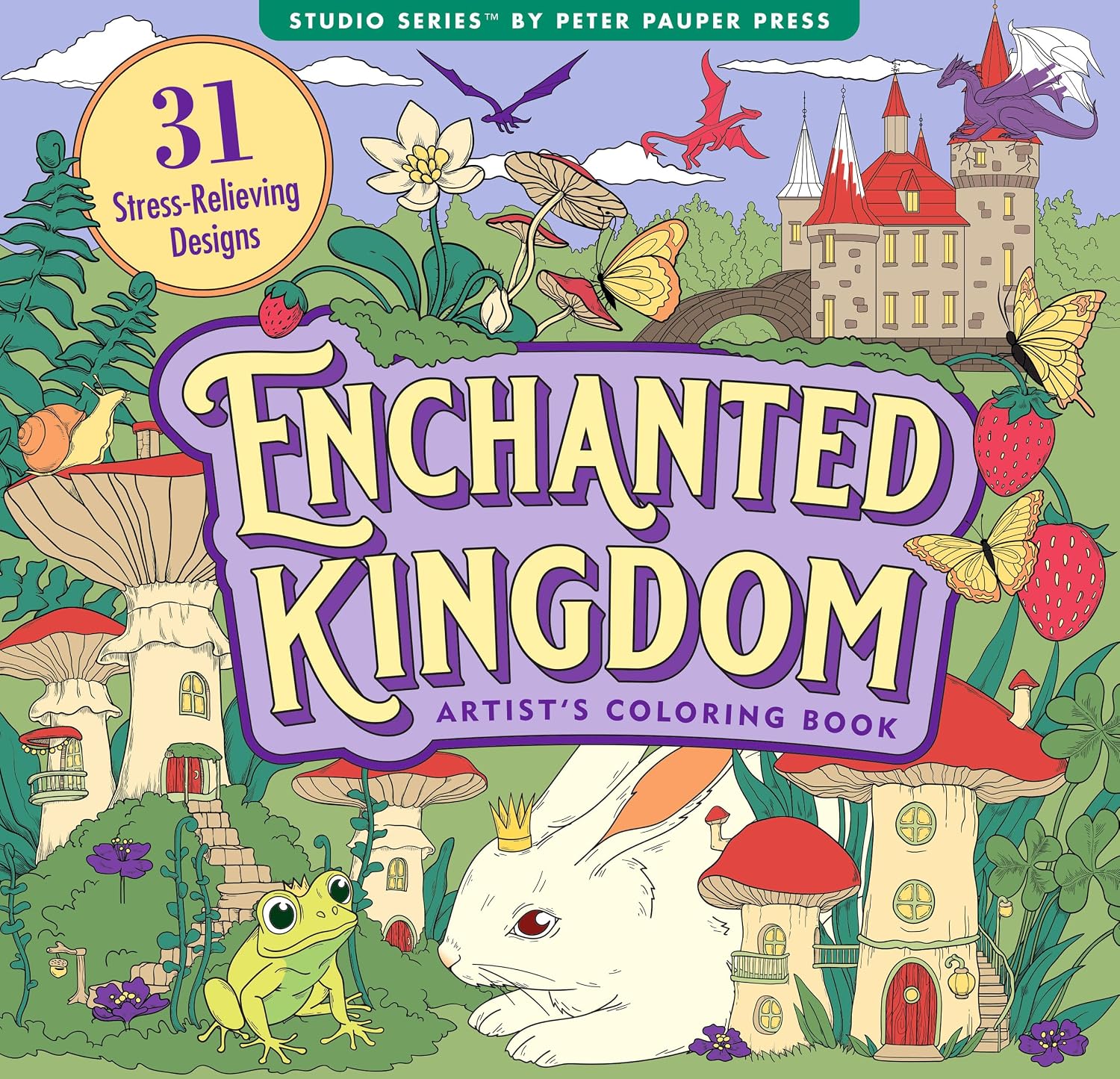 Enchanted Kingdom Adult Coloring Book by Peter Pauper Press, Inc. 9781441344694_d0794cb8-f33e-4bbc-bbd1-320388ffb810