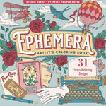 Ephemera Adult Coloring Book by Peter Pauper Press, Inc. 9781441344700