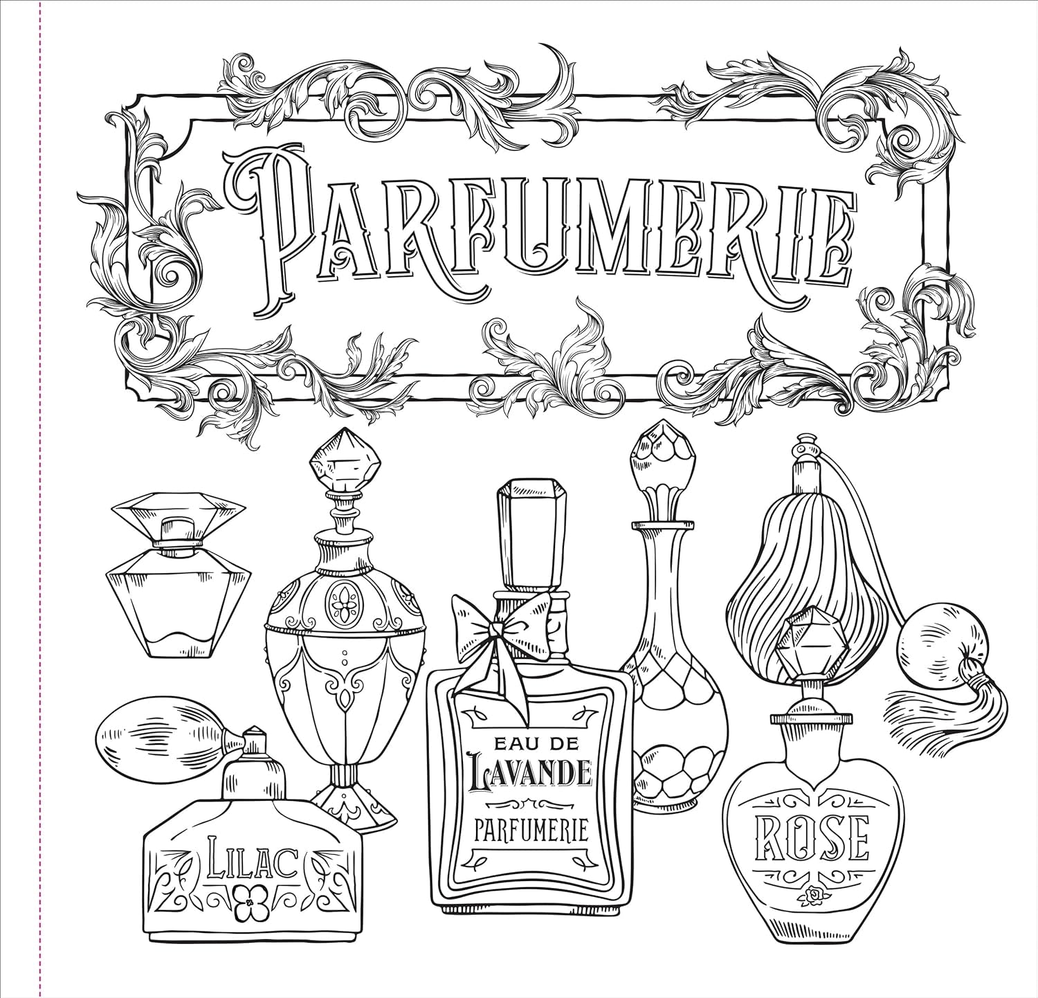 Ephemera Adult Coloring Book by Peter Pauper Press, Inc. 9781441344700_2