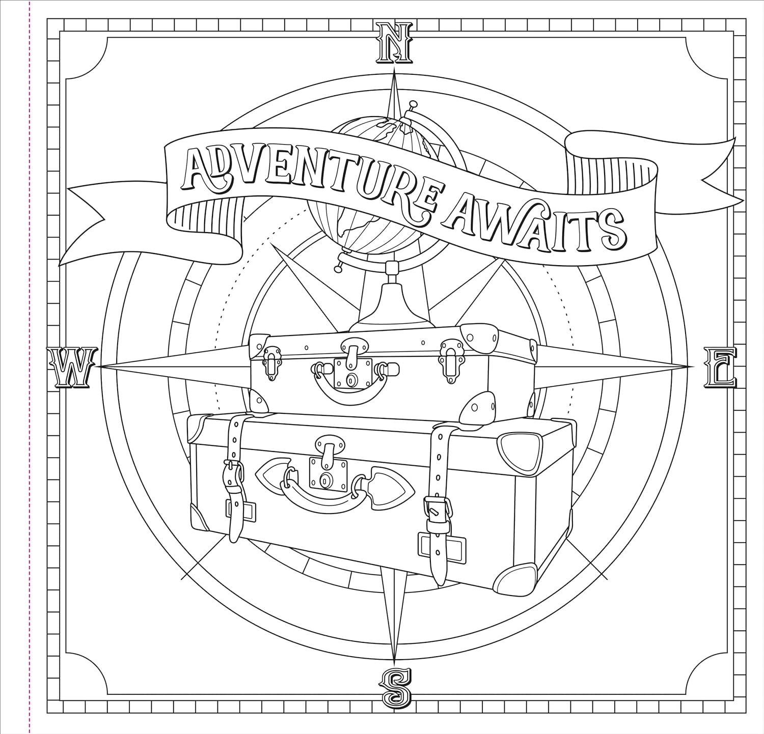 Ephemera Adult Coloring Book by Peter Pauper Press, Inc. 9781441344700_4