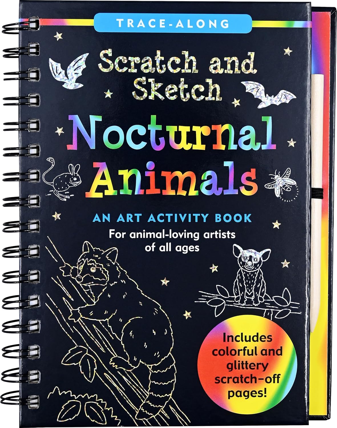 Scratch & Sketch Nocturnal Animals by Peter Pauper Press 9781441344717