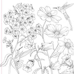 Wildflowers Adult Coloring Book by Peter Pauper Press, Inc. 9781441344960_3