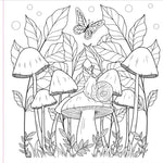 Mushrooms Adult Coloring Book by Peter Pauper Press, Inc. 9781441345165_2