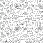 Mushrooms Adult Coloring Book by Peter Pauper Press, Inc. 9781441345165_4