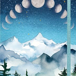 2026 Moonlit Mountains Weekly Planner (16 Months, Sept 2025 To Dec 2026) 9781441345554