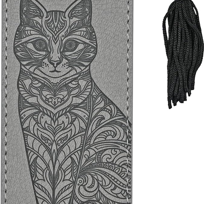 Cat Vegan Leather Bookmark 9781441345769