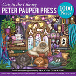 Cats In The Library 1000 Piece Jigsaw Puzzle -Peter Pauper Press 9781441345967
