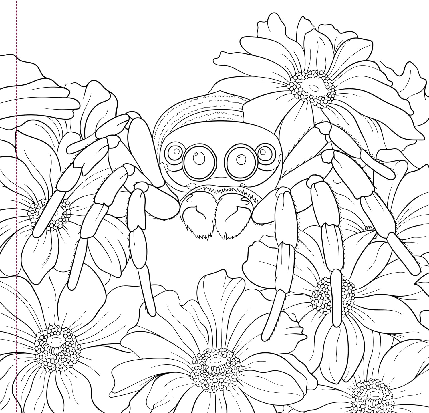 Goth Garden Coloring Book by Peter Pauper Press, Inc. 9781441346087_1