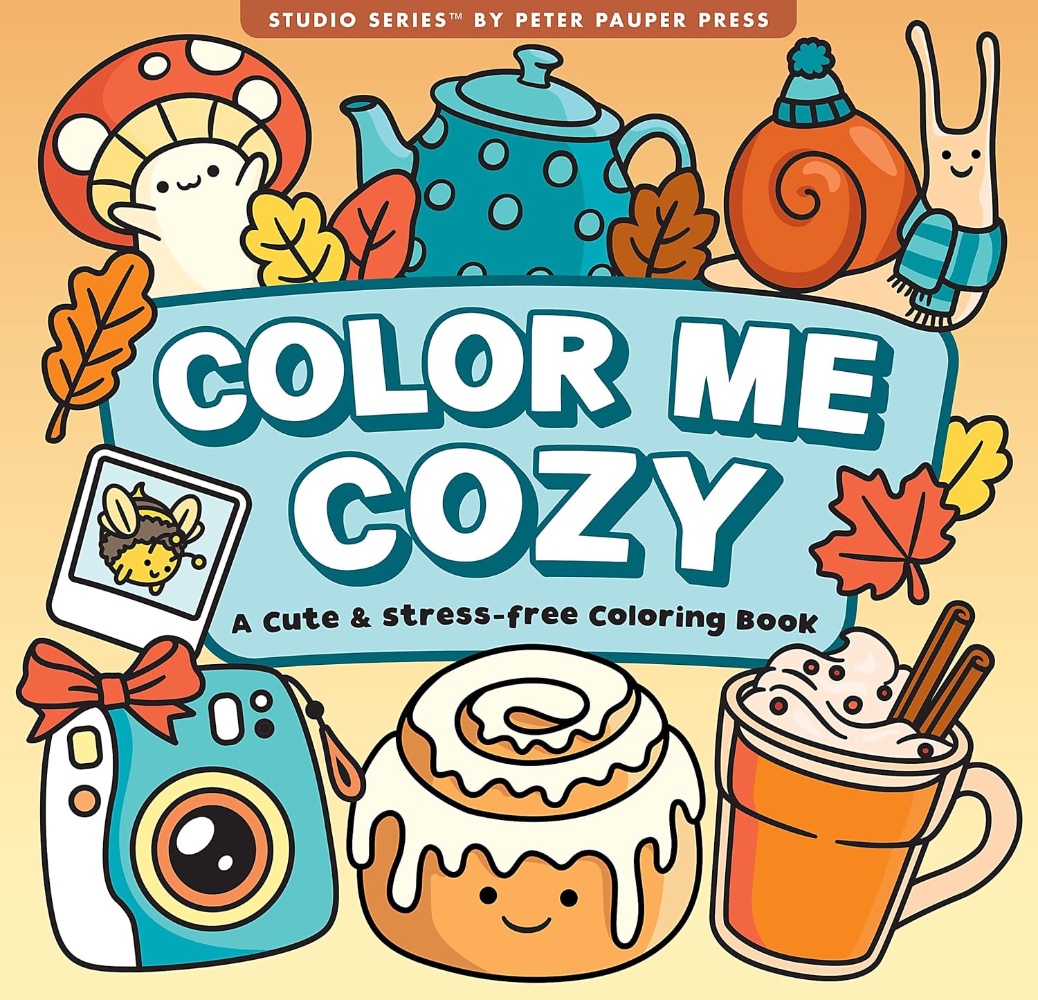 Studio Series By Peter Pauper Press: Color Me Cozy Adult Coloring Book 9781441346100