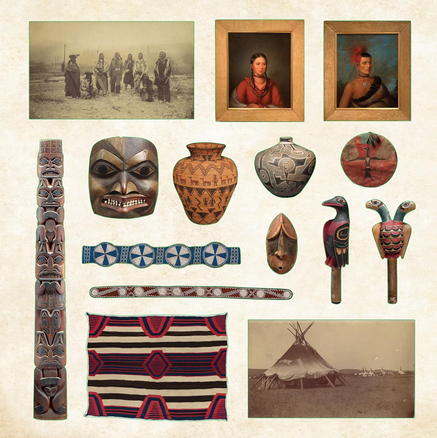 Museum Treasures Sticker Book by Peter Pauper Press 9781441346179_3