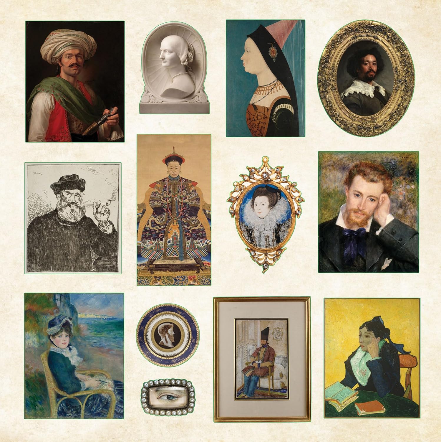 Museum Treasures Sticker Book by Peter Pauper Press 9781441346179_5