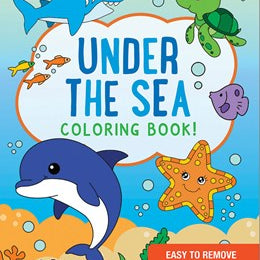 Under The Sea Coloring Book by Peter Pauper Press 9781441346247