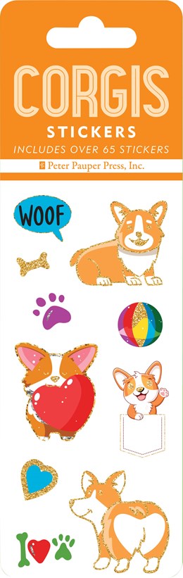Corgis Stickers 9781441346292