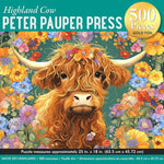 Highland Cow 500 Piece Jigsaw Puzzle - Lavoie. Tina 9781441346438