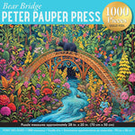 Bear Bridge 1000 Piece Jigsaw Puzzle - Bigelow Illustrations 9781441346469