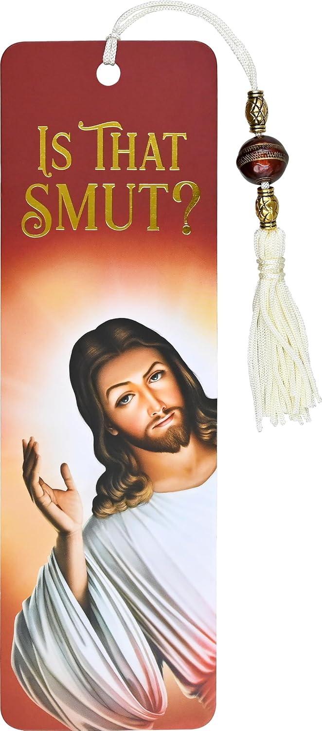 Is That Smut? Beaded Bookmark by Peter Pauper Press 20 9781441346810_d40cff05-6288-4ac9-b3d8-e5ec28aaeec6