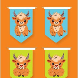 Highland Cows I-Clips by Peter Pauper Press 9781441346834