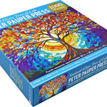 Stained Glass Tree Of Life 1000 Piece Jigsaw Puzzle - Peter Pauper Press 9781441346926_2
