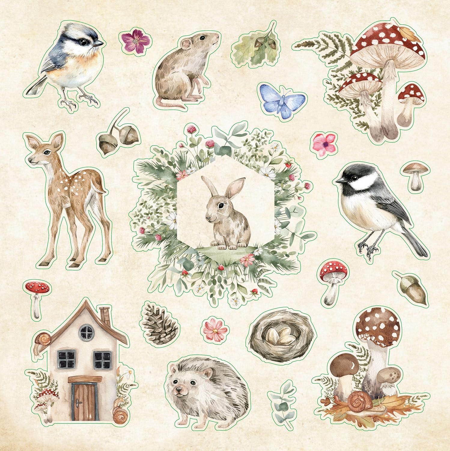 Enchanted Forest Sticker Book by Peter Pauper Press 20 9781441347039_1
