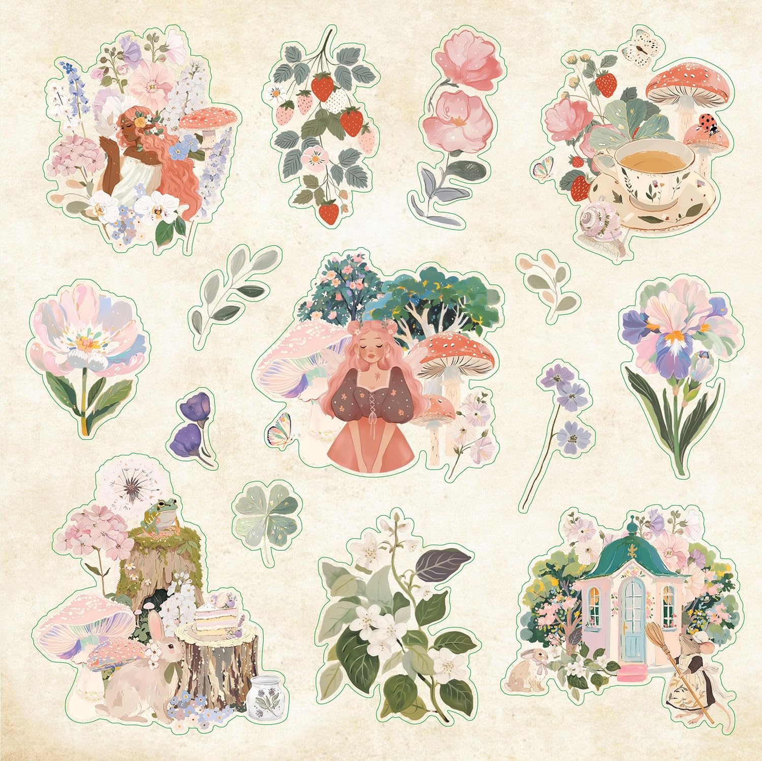 Enchanted Forest Sticker Book by Peter Pauper Press 20 9781441347039_4