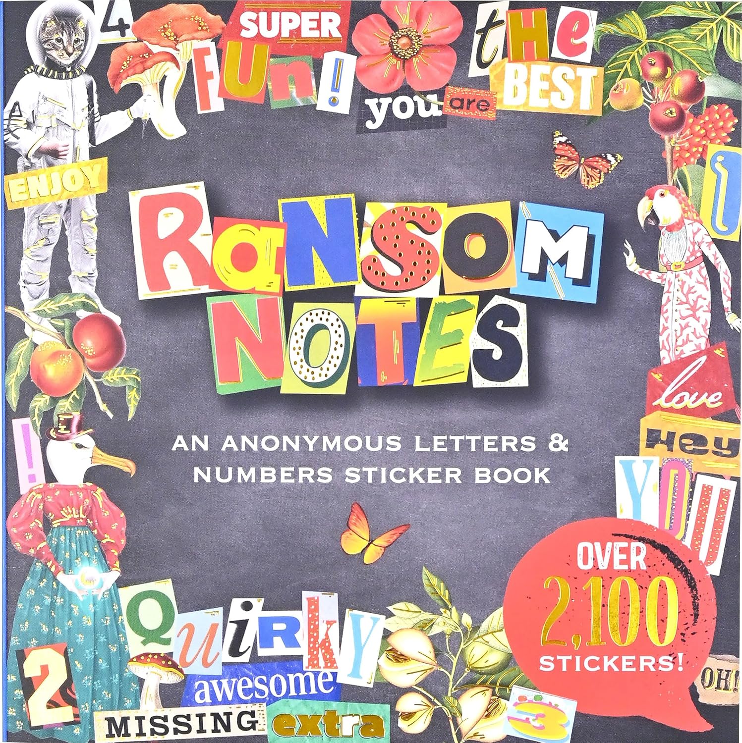 Ransom Notes Sticker Book by Peter Pauper Press 20 9781441347046