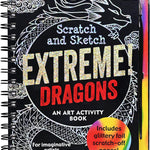 Extreme! Dragons Scratch And Sketch by Peter Pauper Press 20 9781441347060