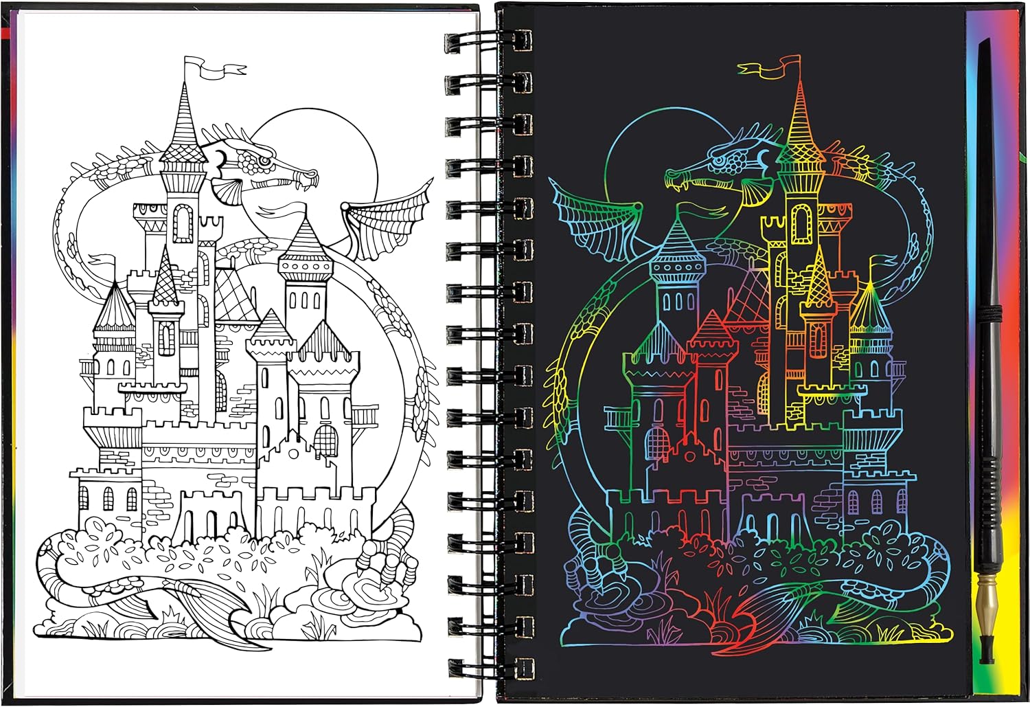 Extreme! Dragons Scratch And Sketch by Peter Pauper Press 20 9781441347060_1
