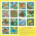 Rain Forest Animals My First Color-By-Sticker Book by Peter Pauper Press 20 9781441347091_1