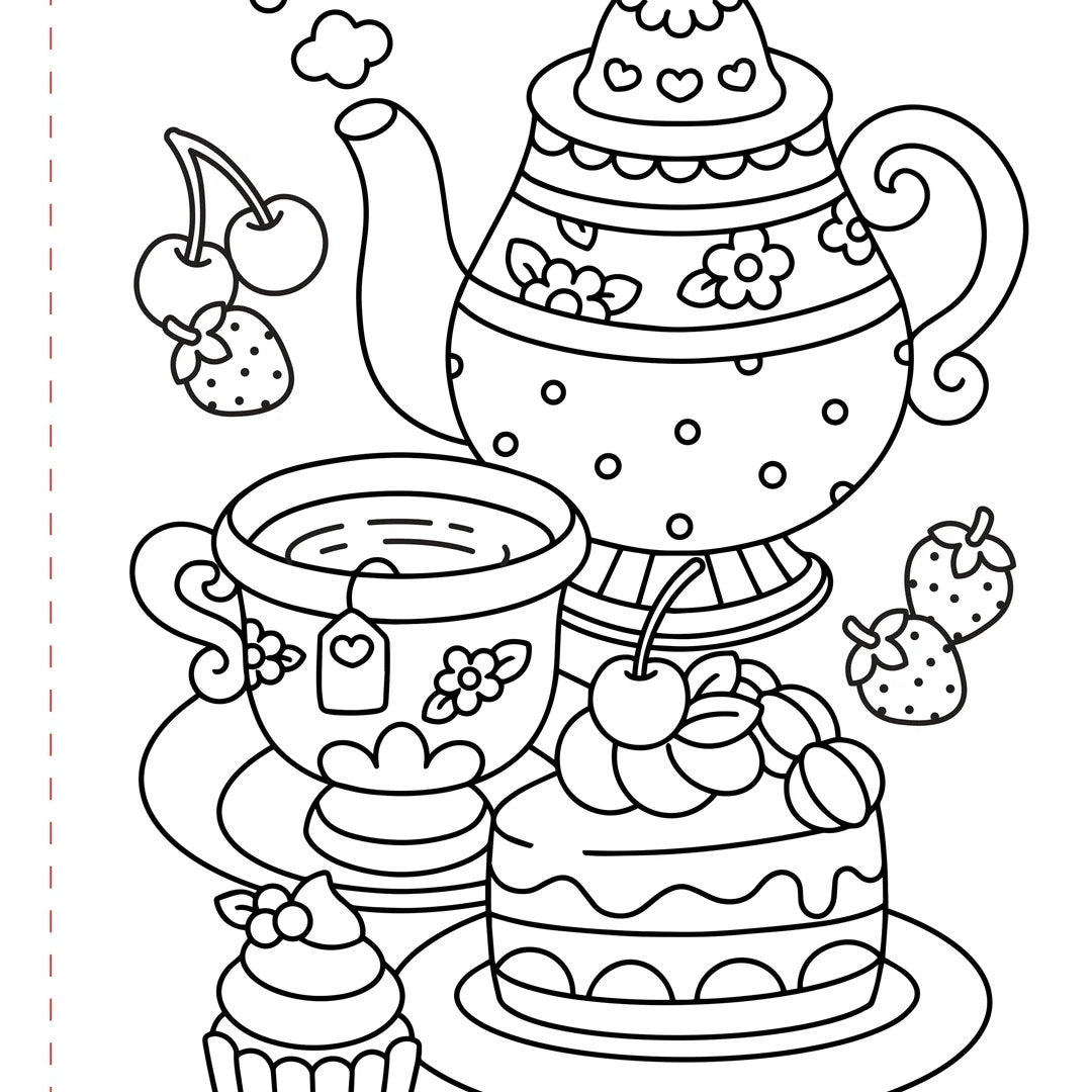 Cozy & Comfy Easy Breezy Large Print Coloring Book by Peter Pauper Press 20 9781441347169_849879d4-820f-4f89-92cf-b887540d9009