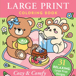 Cozy & Comfy Easy Breezy Large Print Coloring Book by Peter Pauper Press 20 9781441347169_ff4a64fe-ee39-4341-b79e-5e8b538b8ebb