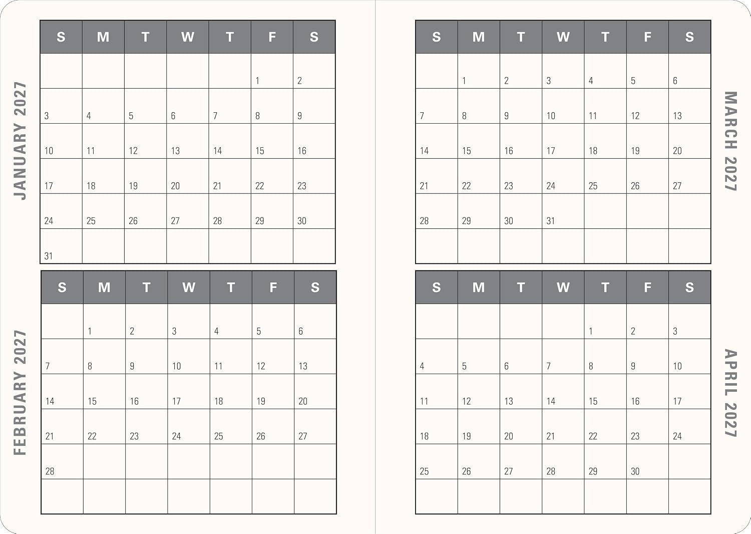 2027 Highland Cow Compact Weekly Planner (16 months, Sept 2026 to Dec 2027) 20 9781441347510_2
