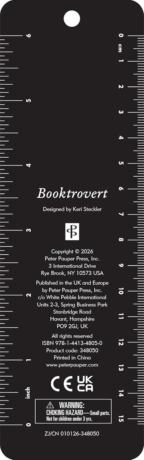 Booktrovert Beaded Bookmark 20 9781441348050