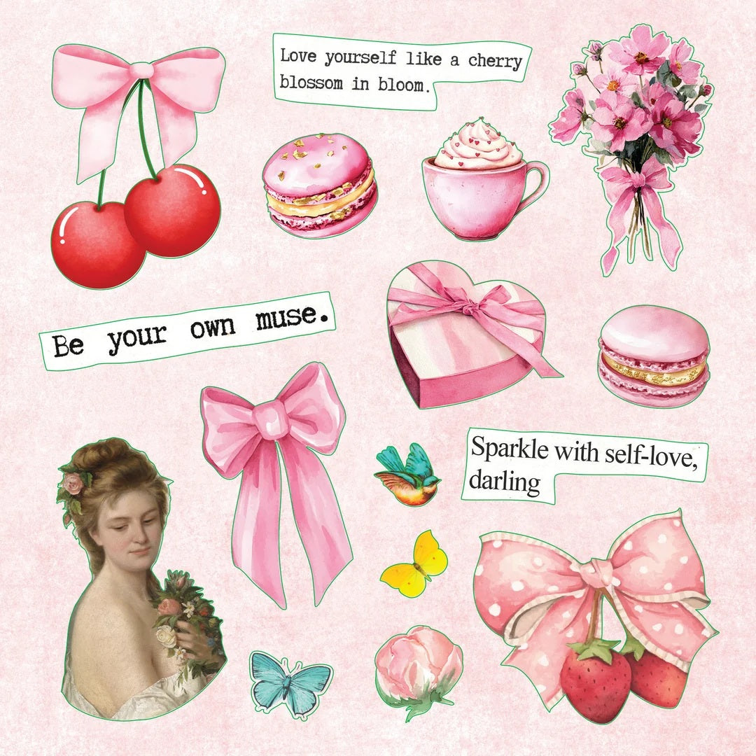 La Petite Coquette Sticker Book from Peter Pauper Press