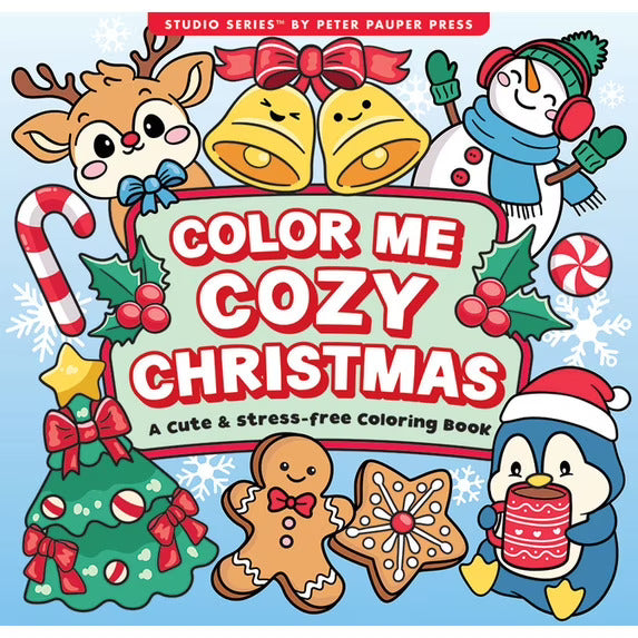 Color Me Cozy Christmas (Studio Series Artist's Coloring Book) from Peter Pauper Press 20 9781441348395