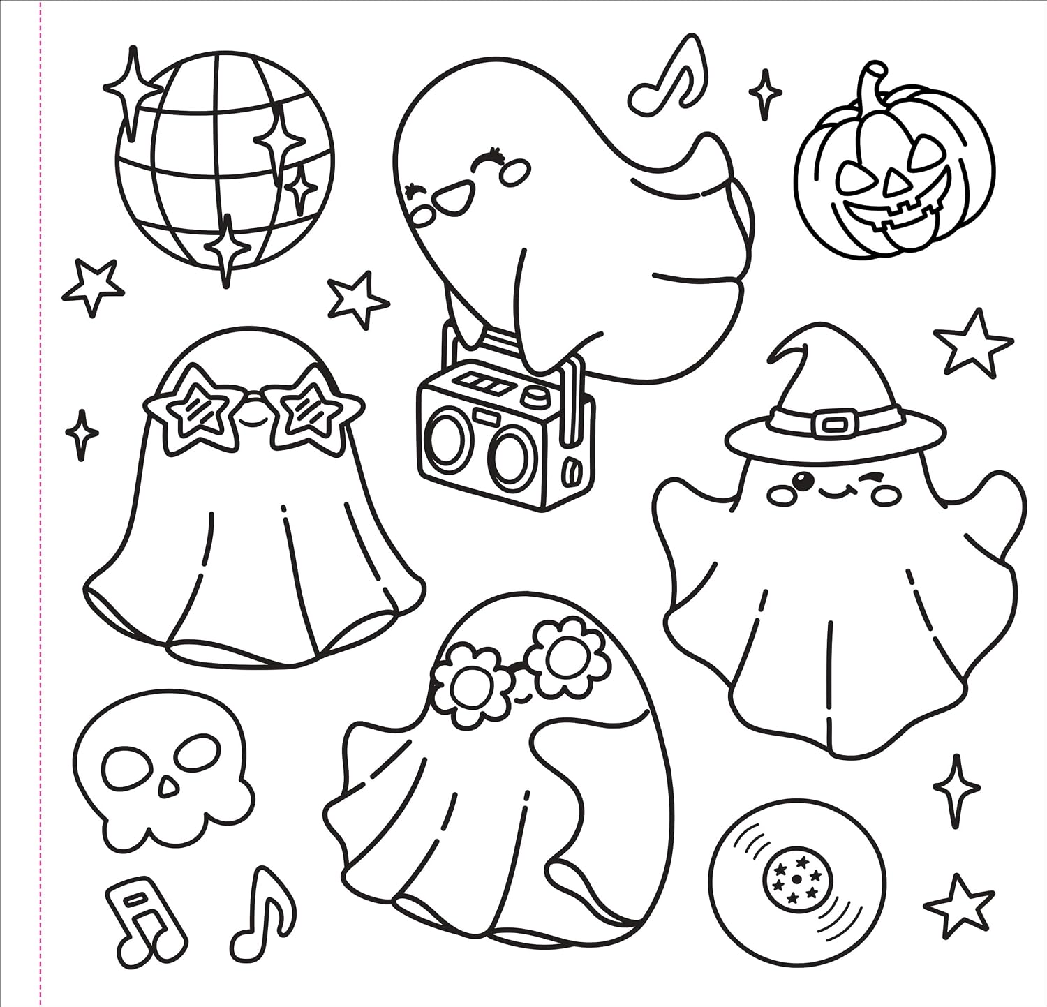 Color Me Spooky Halloween (Studio Series Artist's Coloring Book) from Peter Pauper Press