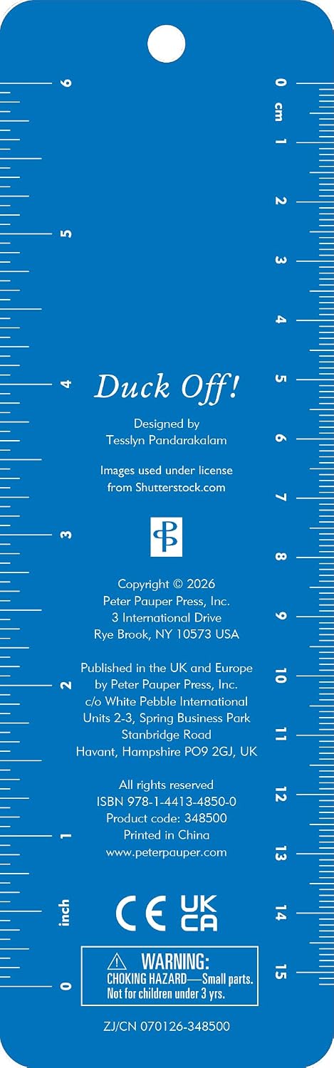 Duck Off! I'm Reading Beaded Bookmark 20 9781441348500_1
