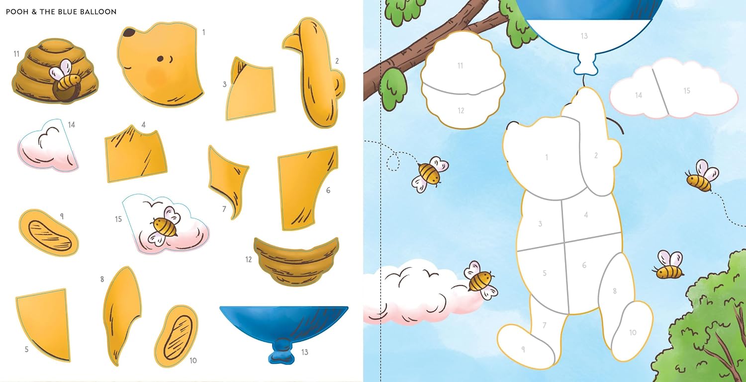 My First Color-by-Sticker: Winnie-the-Pooh from Peter Pauper Press 20 9781441348593_2