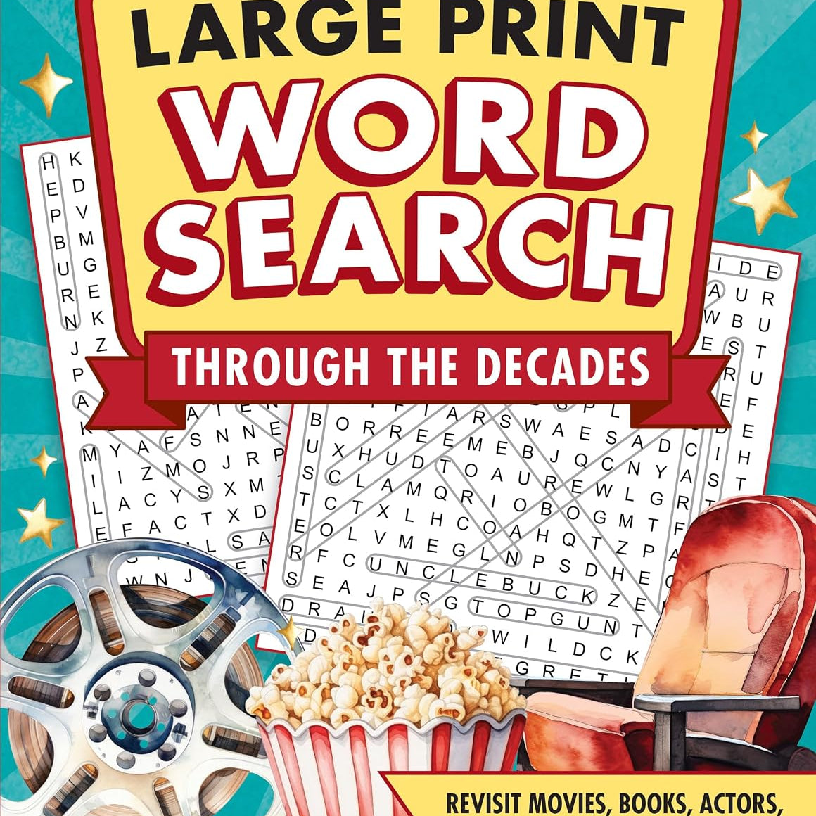 Large Print Word Search Through the Decades from Peter Pauper Press 20 9781441348777
