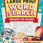 Large Print Word Search Through the Decades from Peter Pauper Press 20 9781441348777