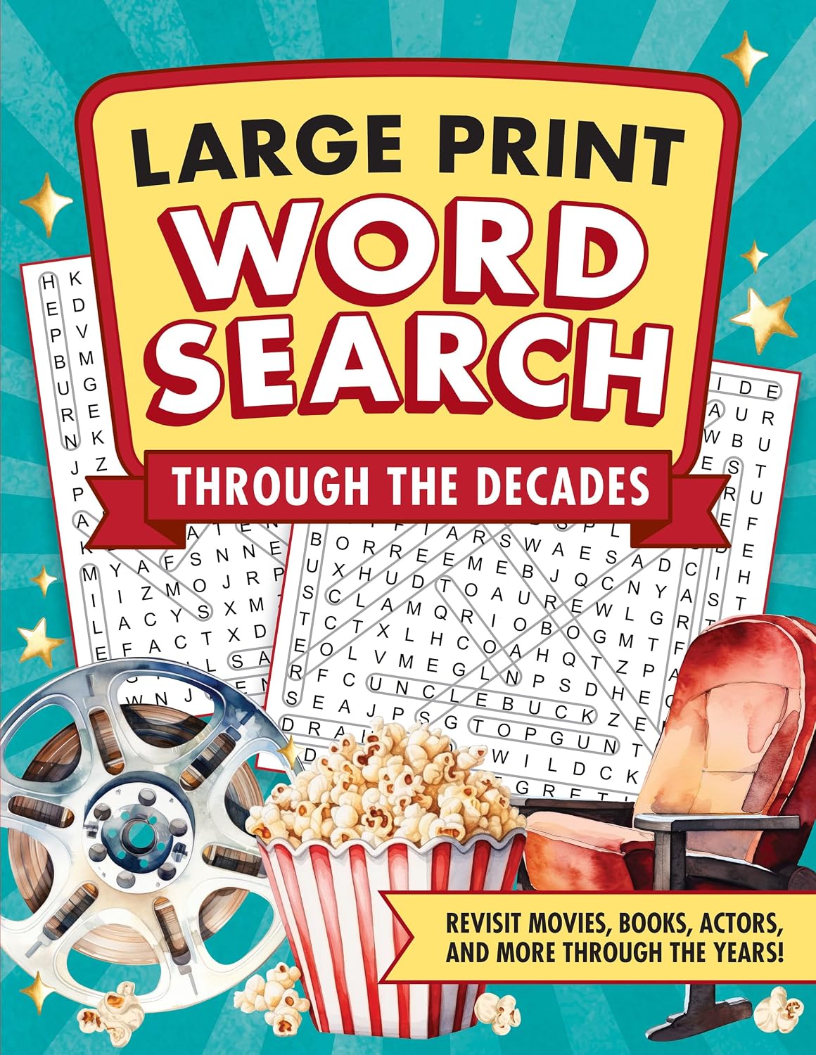 Large Print Word Search Through the Decades from Peter Pauper Press 20 9781441348777