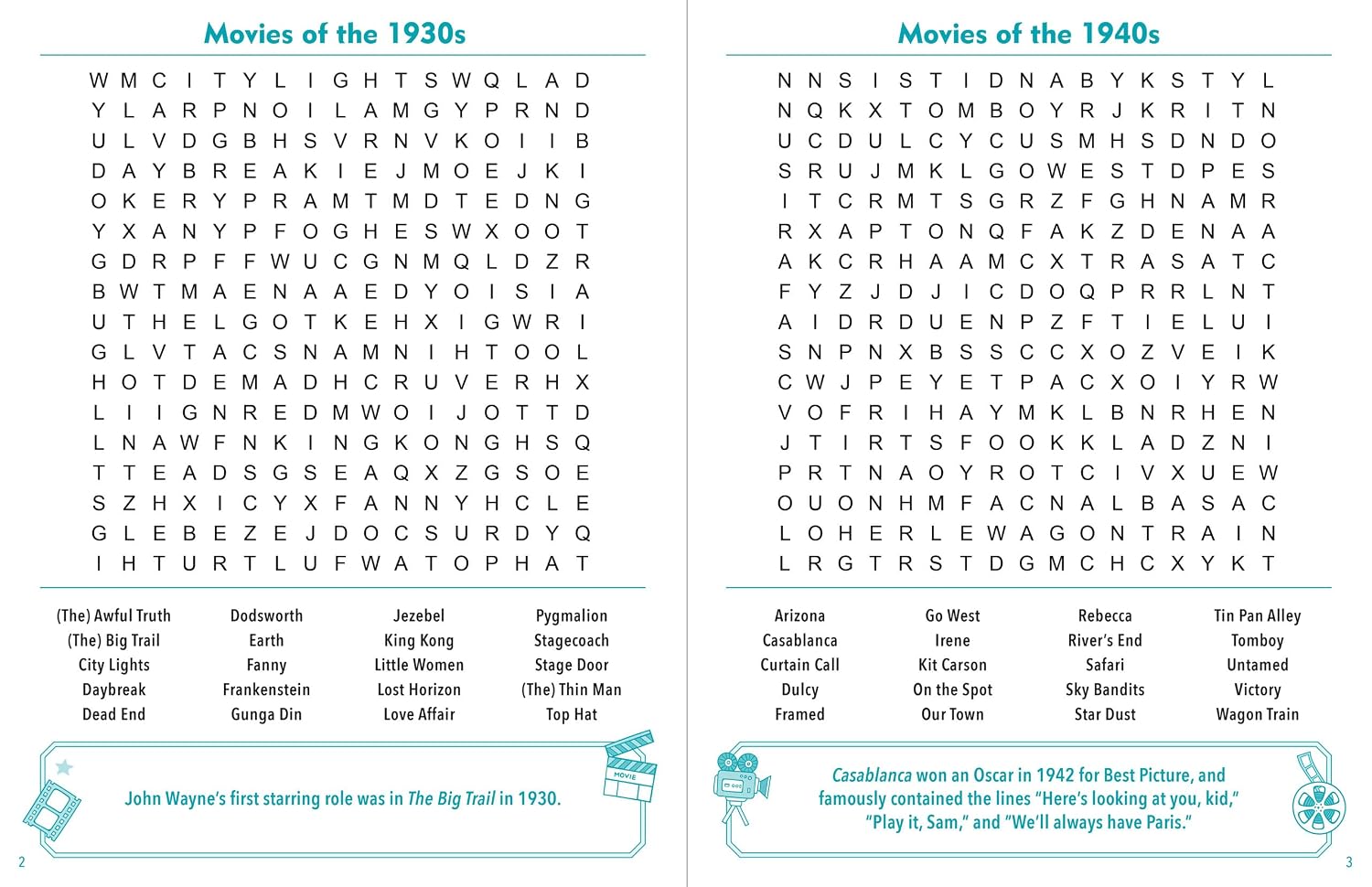 Large Print Word Search Through the Decades from Peter Pauper Press 20 9781441348777_1