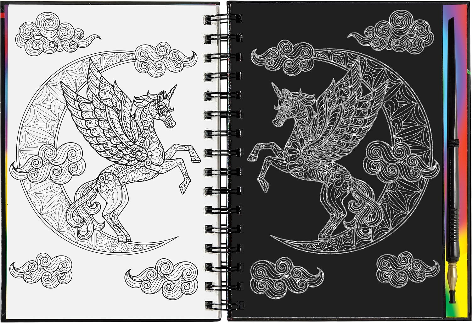 Scratch and Sketch Extreme! Unicorns from Peter Pauper Press 20 9781441348807_2