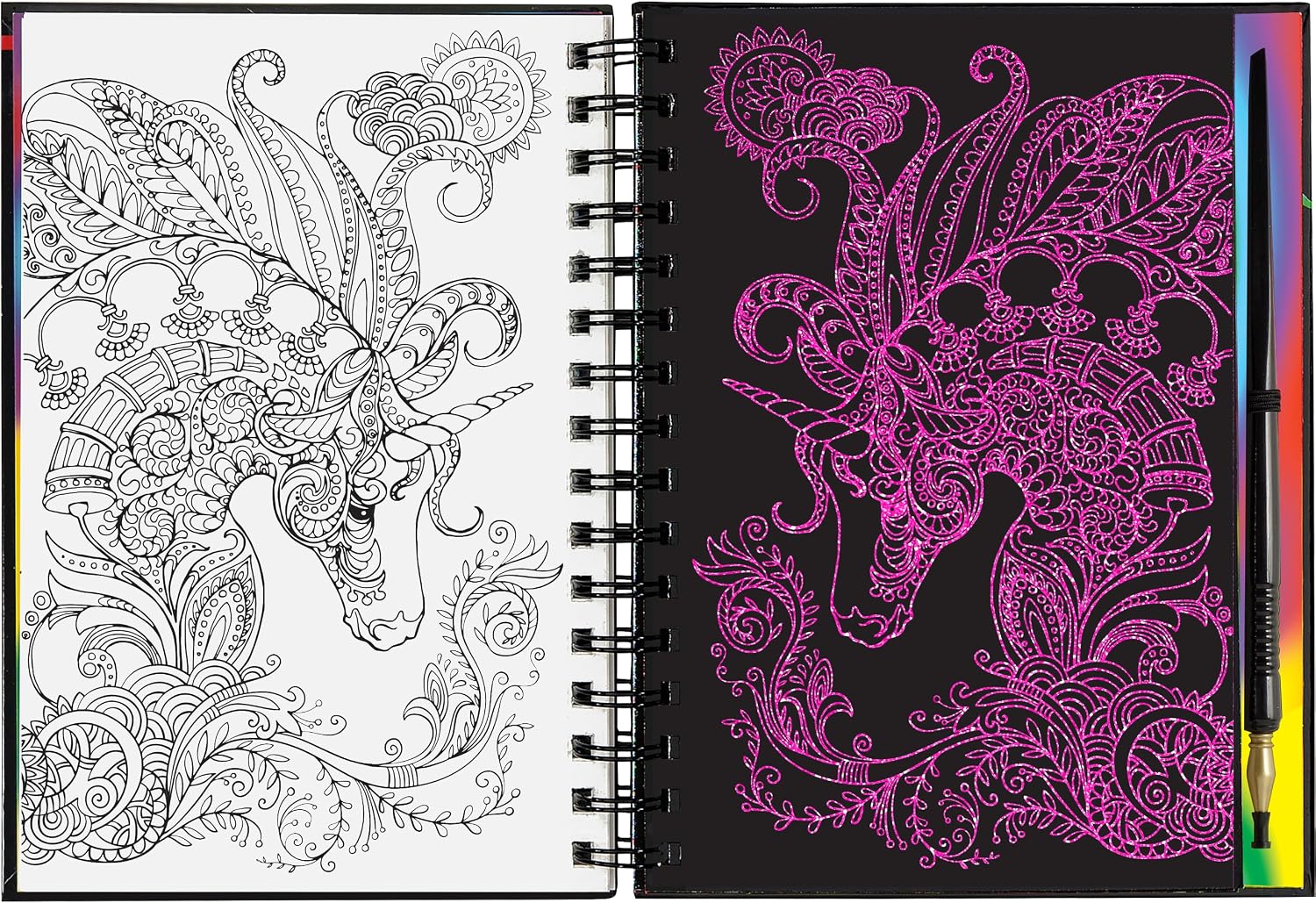 Scratch and Sketch Extreme! Unicorns from Peter Pauper Press 20 9781441348807_3